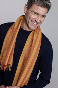 Elvang Denmark Bergen skjerf Scarf Rusty red/curry