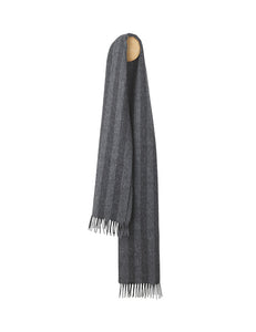 Elvang Denmark Bergen skjerf Scarf Grey/black