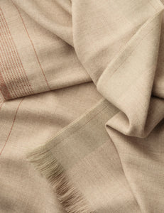 Elvang Denmark Écru throw Throw Beige