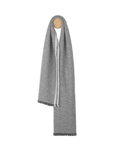 Elvang Denmark Edinburgh skjerf Scarf Light grey/grey