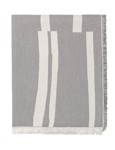 Elvang Denmark Lyme Grass pledd Throw Grey