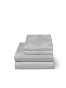 Elvang Denmark Waffle håndklær 50x70 cm Terry towels Light grey