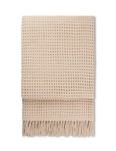 Elvang Denmark Basket pledd Throw Beige