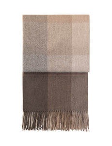 Elvang Denmark Inca Stones pledd Throw Brown