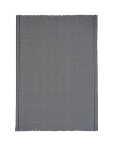 Elvang Denmark Square pledd Throw Light grey