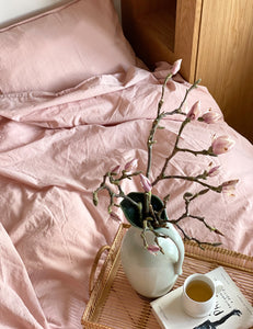 Elvang Denmark Star dynetrek 240x220 cm Bed linen Light rose