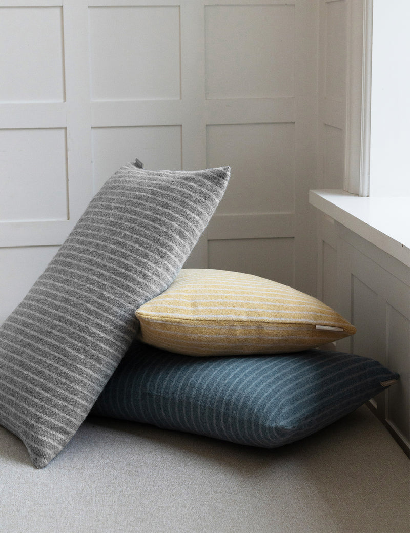 Elvang Denmark Stripes putetrekk 40x60 cm Cushion Grey