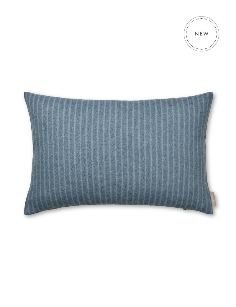 Elvang Denmark Stripes putetrekk 40x60 cm Cushion Mirage blue
