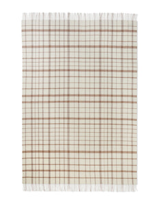 Elvang Denmark Tweed pledd Throw Mocca