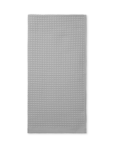 Elvang Denmark Waffle bade håndklær 70x140 cm Terry towels Light grey
