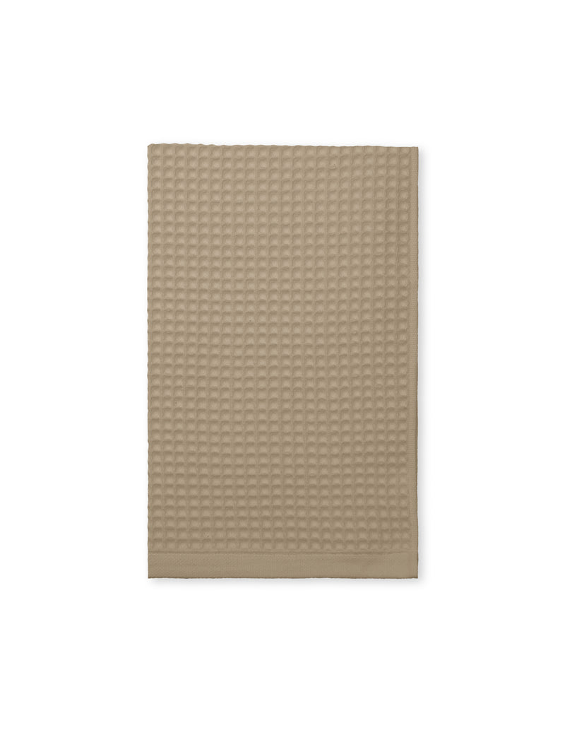 Elvang Denmark Waffle håndklær 50x70 cm Terry towels Taupe